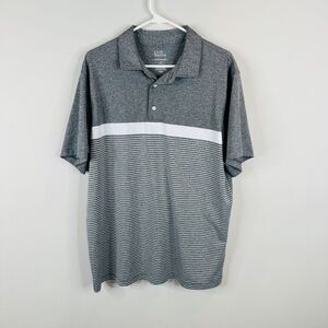 Croft & Barrow Polo Shirt Mens Size‎ XXL Gray Performance Golf Activewear